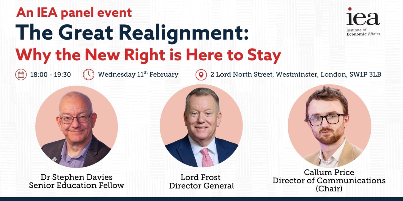 INVITATION: The Great Realignment - Why the New Right is Here to Stay