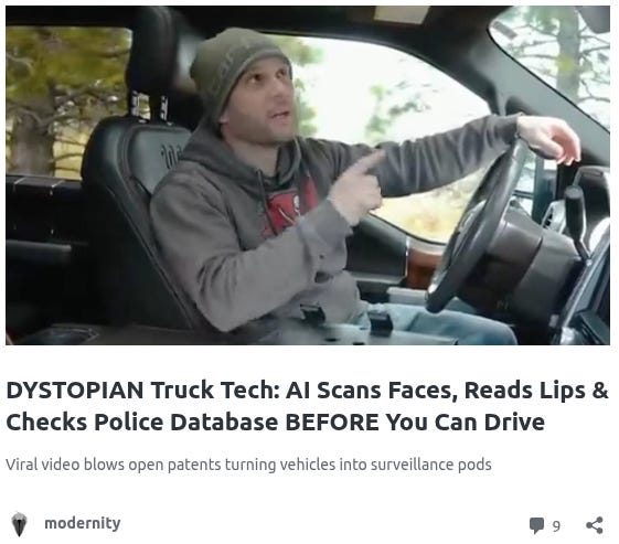 Cars Are Fast Becoming Dystopian PRISON PODS… Cars Are Fast Becoming Dystopian PRISON PODS…