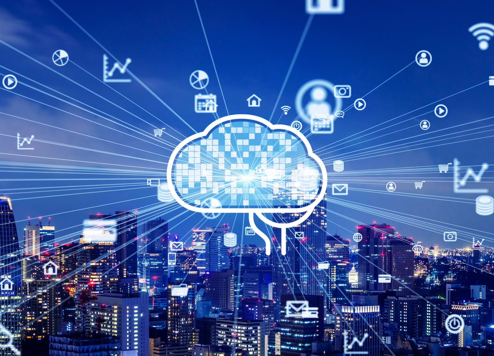 Generative AI creating complex designs