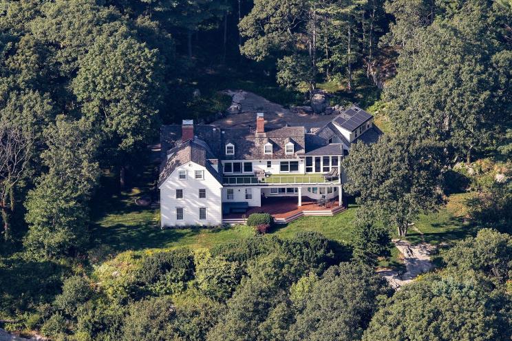 Scott Borgerson's extremely private seaside mansion