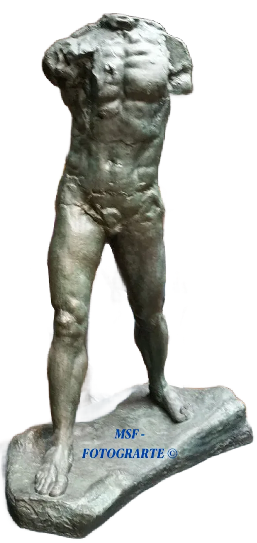 L’homme marche caminante), Rodin