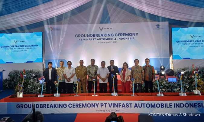 VinFast Siapkan Investasi Rp 1,85 Triliun untuk Membangun Pabrik EV di Subang
