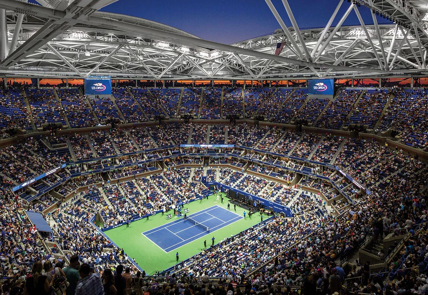 USTA and ROSSETTI to Lead $800 Million Arthur Ashe Stadium Renovation
