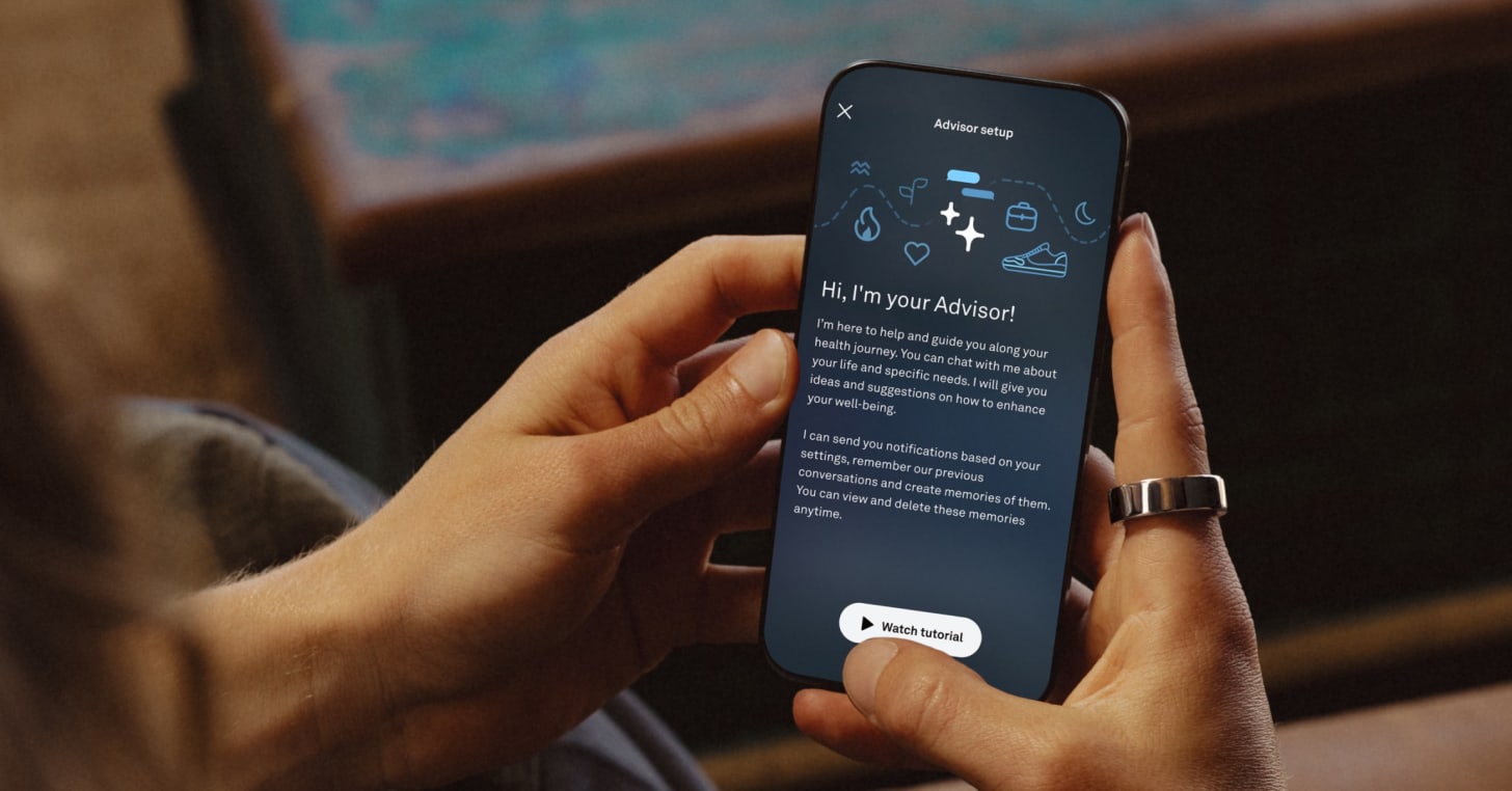 Oura health app for women