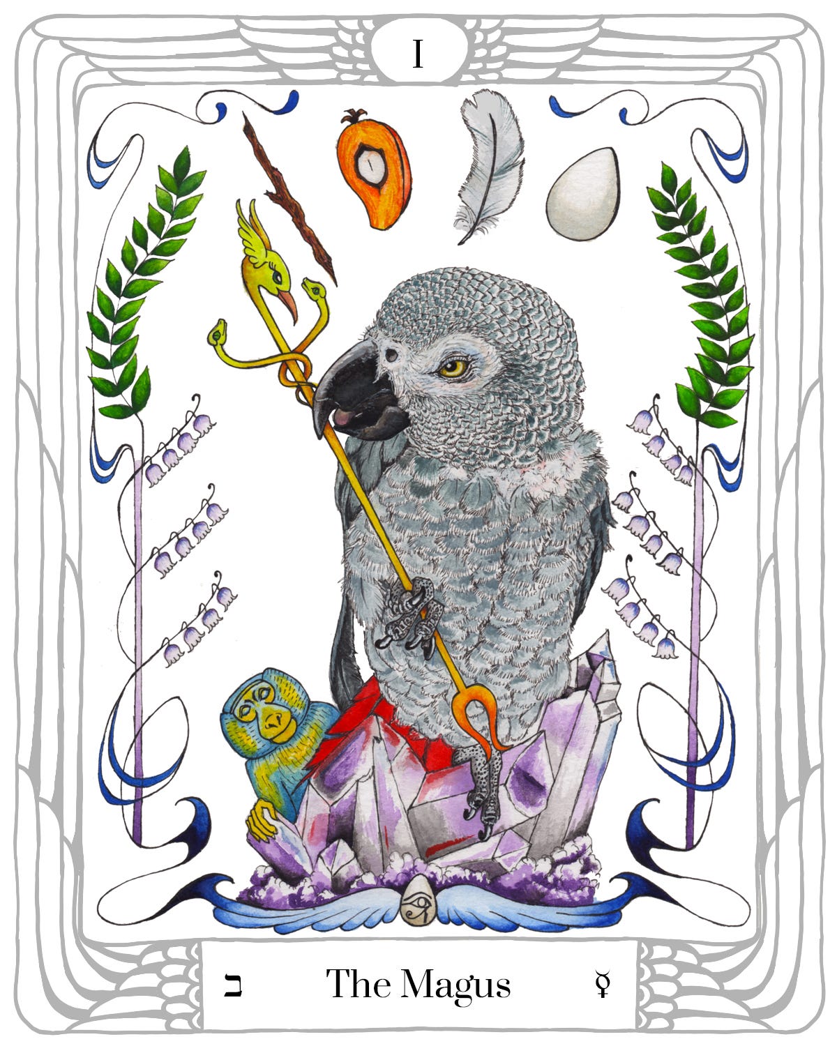 Parrot Tarot Announcement