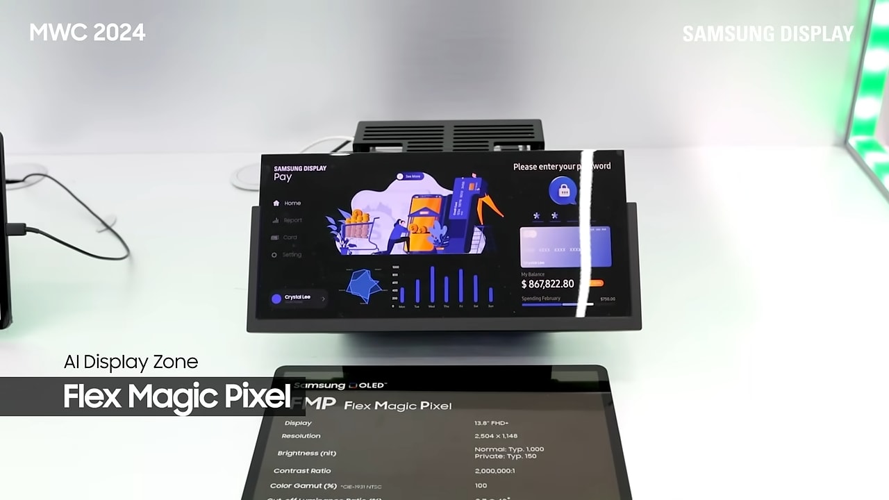 Samsung Display Flex Magic Pixel expected in the Galaxy S26 Ultra