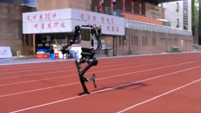 Chinese Robot With "Human-Like Physique" Can Outrun Most People
