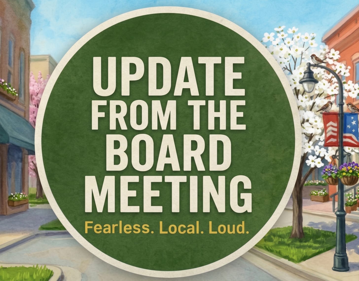 Wake Forest board meeting recap March 2026