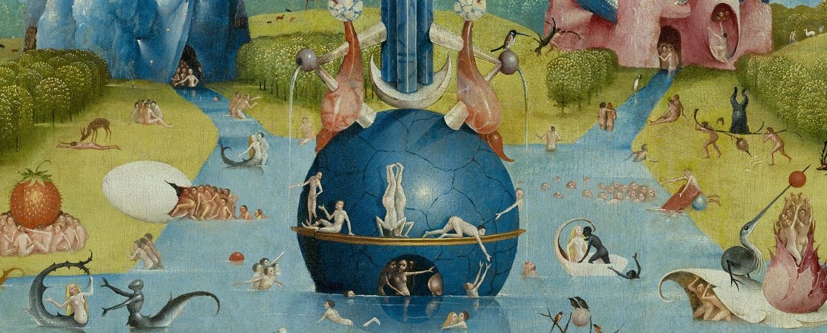 Detail from The Garden of Earthly Delights by Hiëronymus Bosch