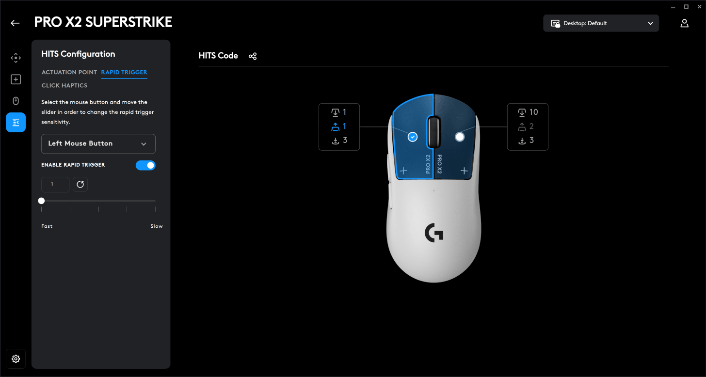 Logitech G Hub software