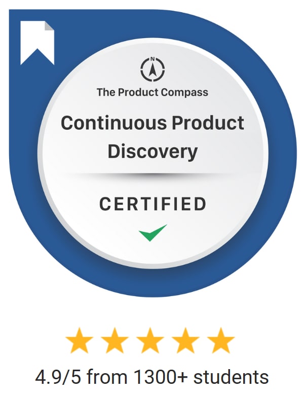 Continuous Product Discovery Certification