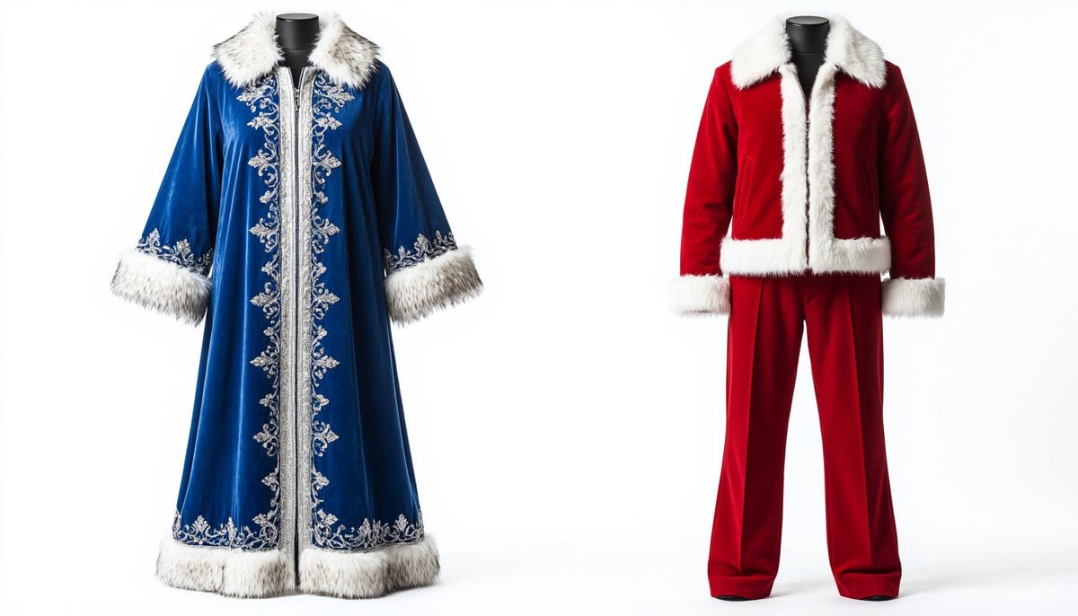 Внешность Деда Мороза и Санта-Клауса