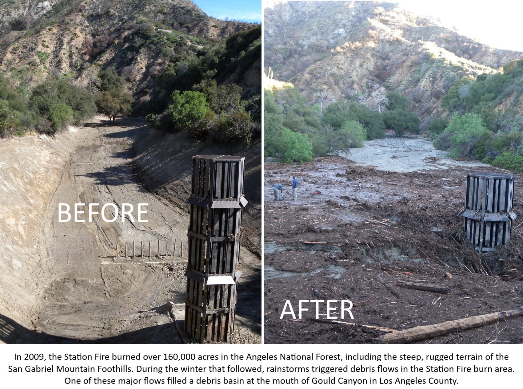 EarthStuff - Grain Size And Sediment Storage Explain Why Postfire Debris Flows Are Absent In Some Mountainous Landscapes
