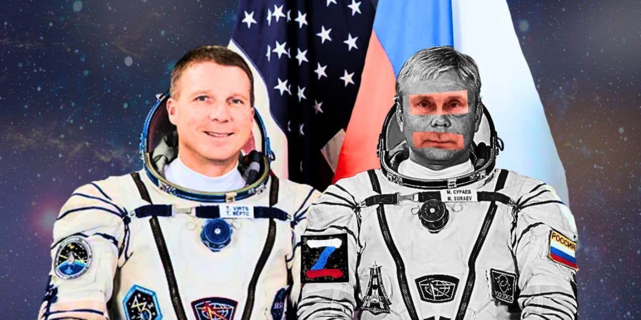Space United Us. Putin Tore Us Apart.