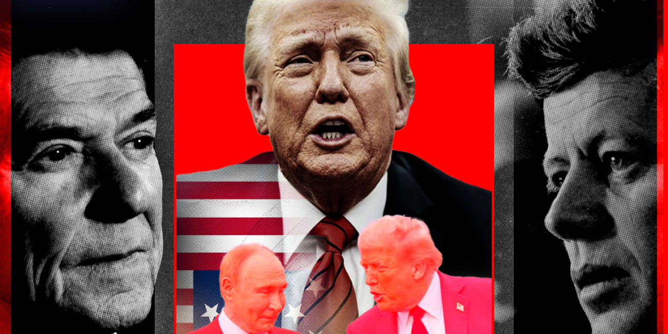 Real American Presidents vs. Trump