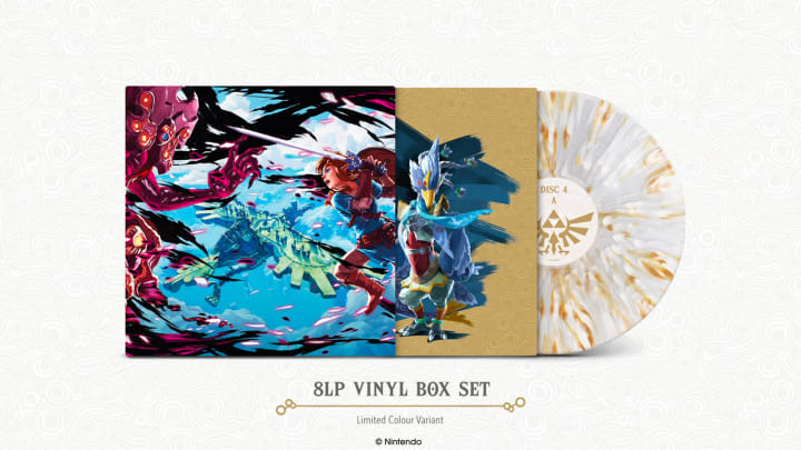 Breath of the Wild vinyl soundtrack collection
