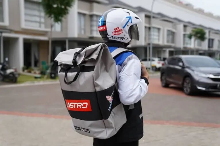 Didirikan pada 2021, Astro menawarkan layanan belanja kebutuhan harian dengan pengiriman cepat / Astro