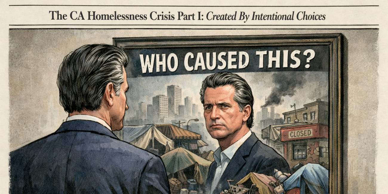 California’s Homelessness Crisis, Part One: How This Problem Was Created by Progressives Who Now Demand We Trust Them to Fix It