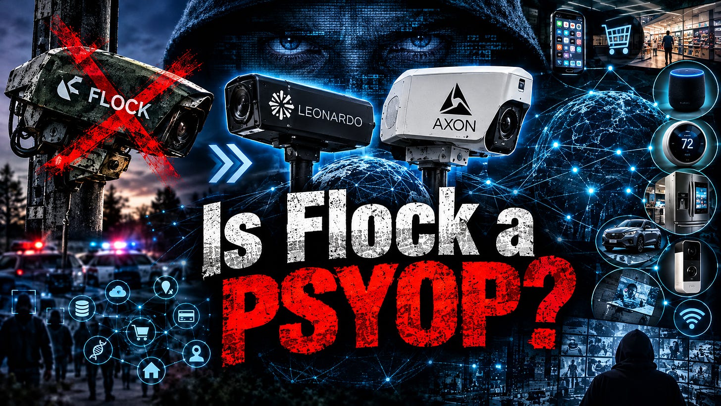 FLOCK x 11 | The Flock Diversion Psyop + The Real Surveillance System