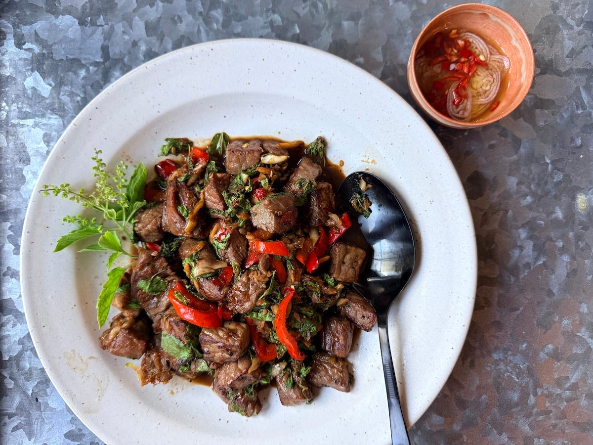 bougie pad gaprao beef from cooking thai cookbook bougie pad gaprao beef from cooking thai cookbook
