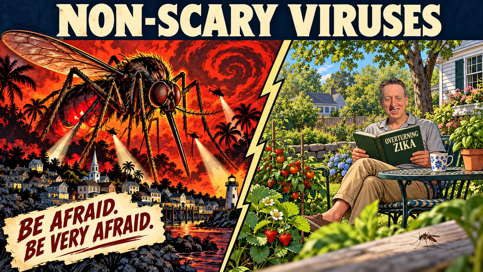 Be afraid. Be very afraid (of Non-Scary Viruses?)