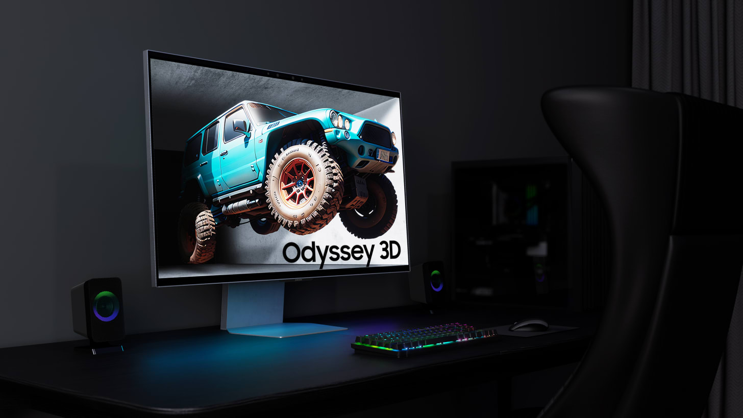 Samsung Odyssey 3D monitor