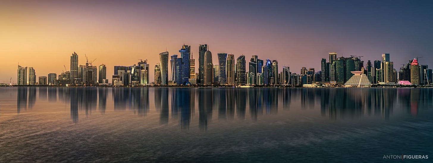 Doha skyline, Qatar Doha skyline, Qatar