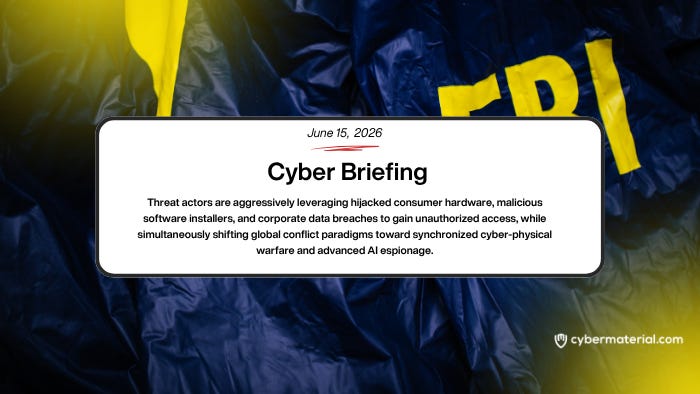 Cyber Briefing – 2026.06.15 – CyberMaterial
