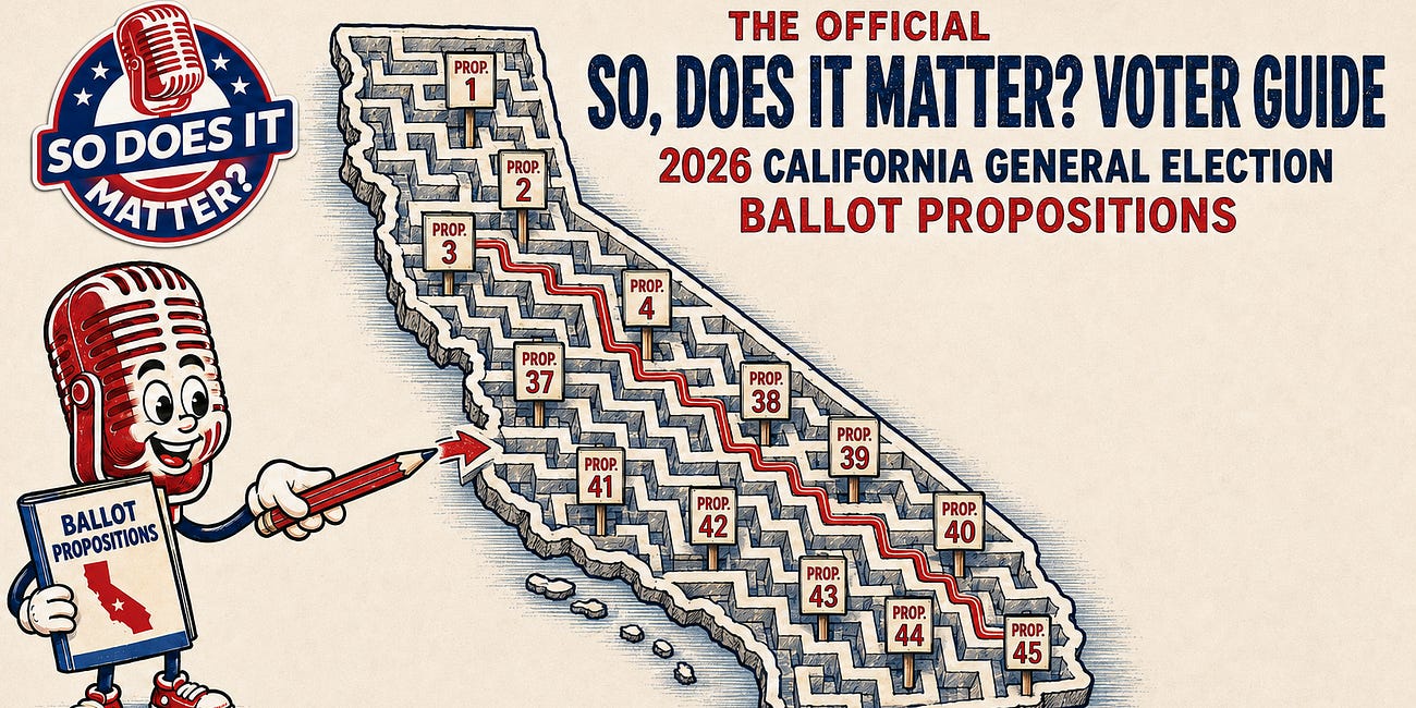 Our Official CA 2026 General Election Ballot Measure Voting Guide