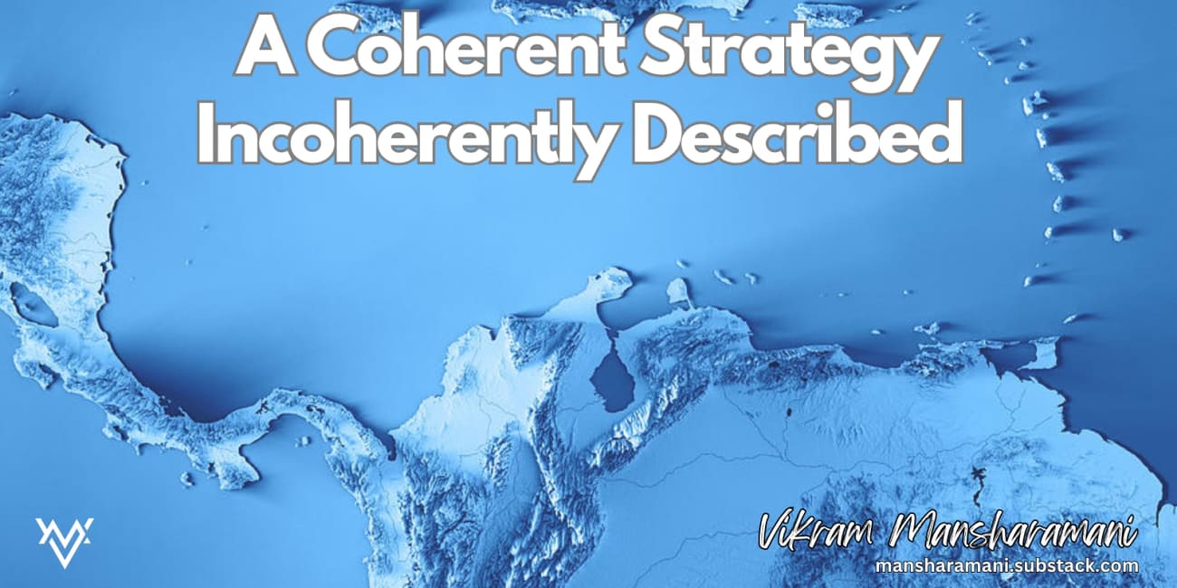 A Coherent Strategy Incoherently Described