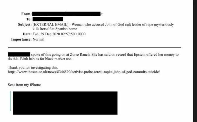 House of Horrors: Cops Search Epstein's Zorro Ranch for Strangled Girls, "Human Experimentation"