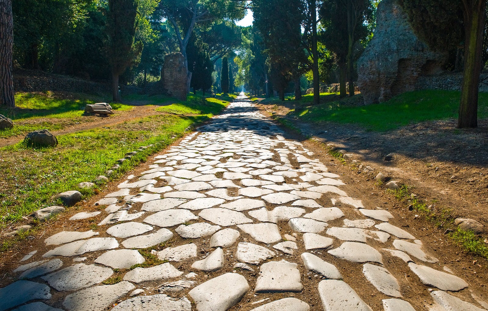 EarthStuff - The Romans Have A Reputation For Building Straight Roads…