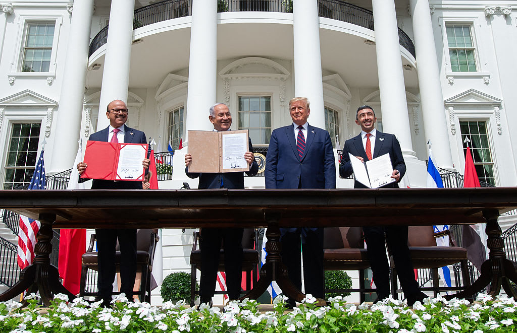 The signing of the Abraham Accords