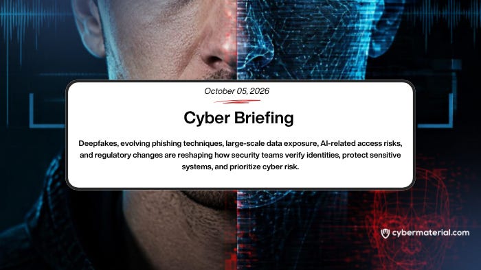 Cyber Briefing – October 5, 2026 – CyberMaterial