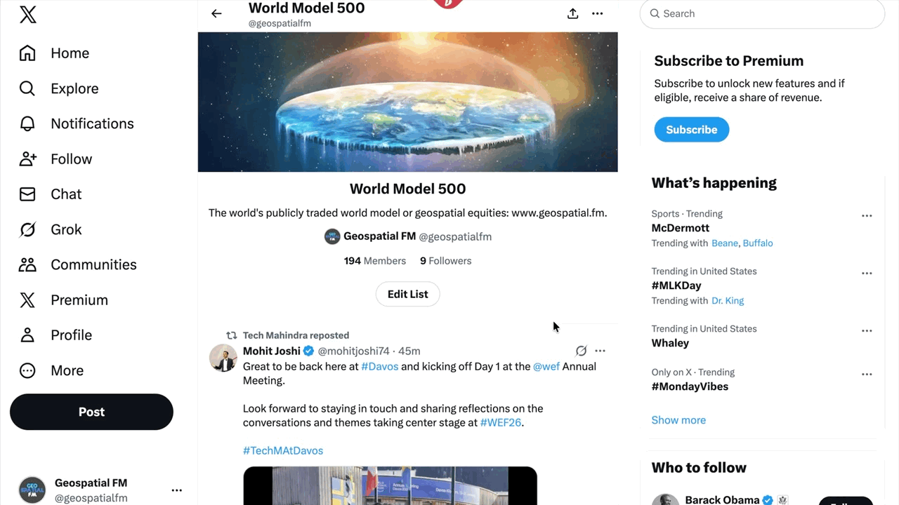 Geospatial FM - LIVE EVENT: 2025 World Model 500 Performance Review