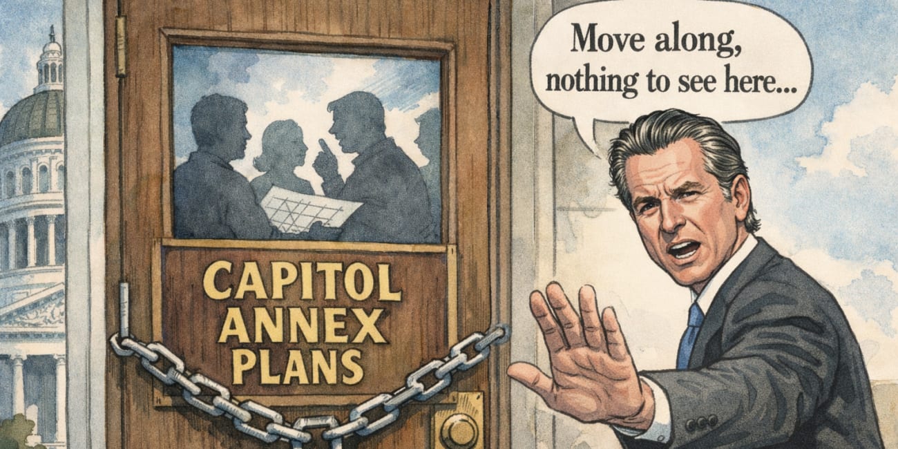 Gavin Newsom’s State Capitol Expansion Has a $1.1 Billion Budget - But No Final Cost Estimate