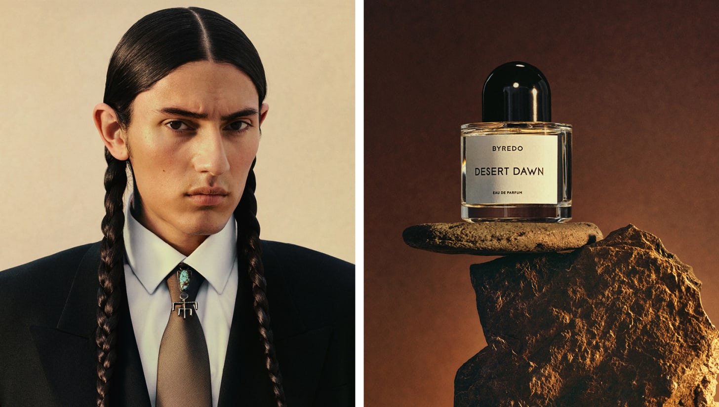 Cherokee Jack Fronts Byredo's Desert Dawn Fragrance Campaign [PHOTOS]