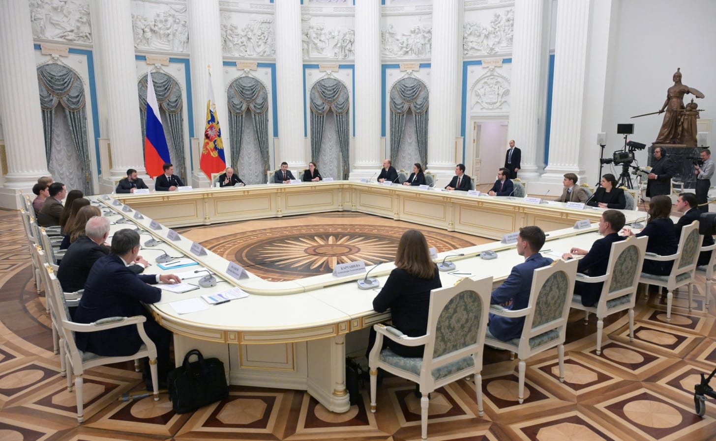 Putin at the V Congress of Young Scientists