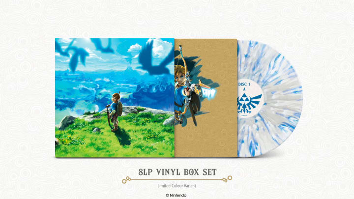  Breath of the Wild vinyl soundtrack collection