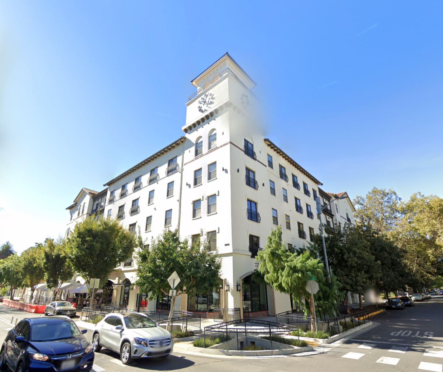 An unusually attractive midrise building.