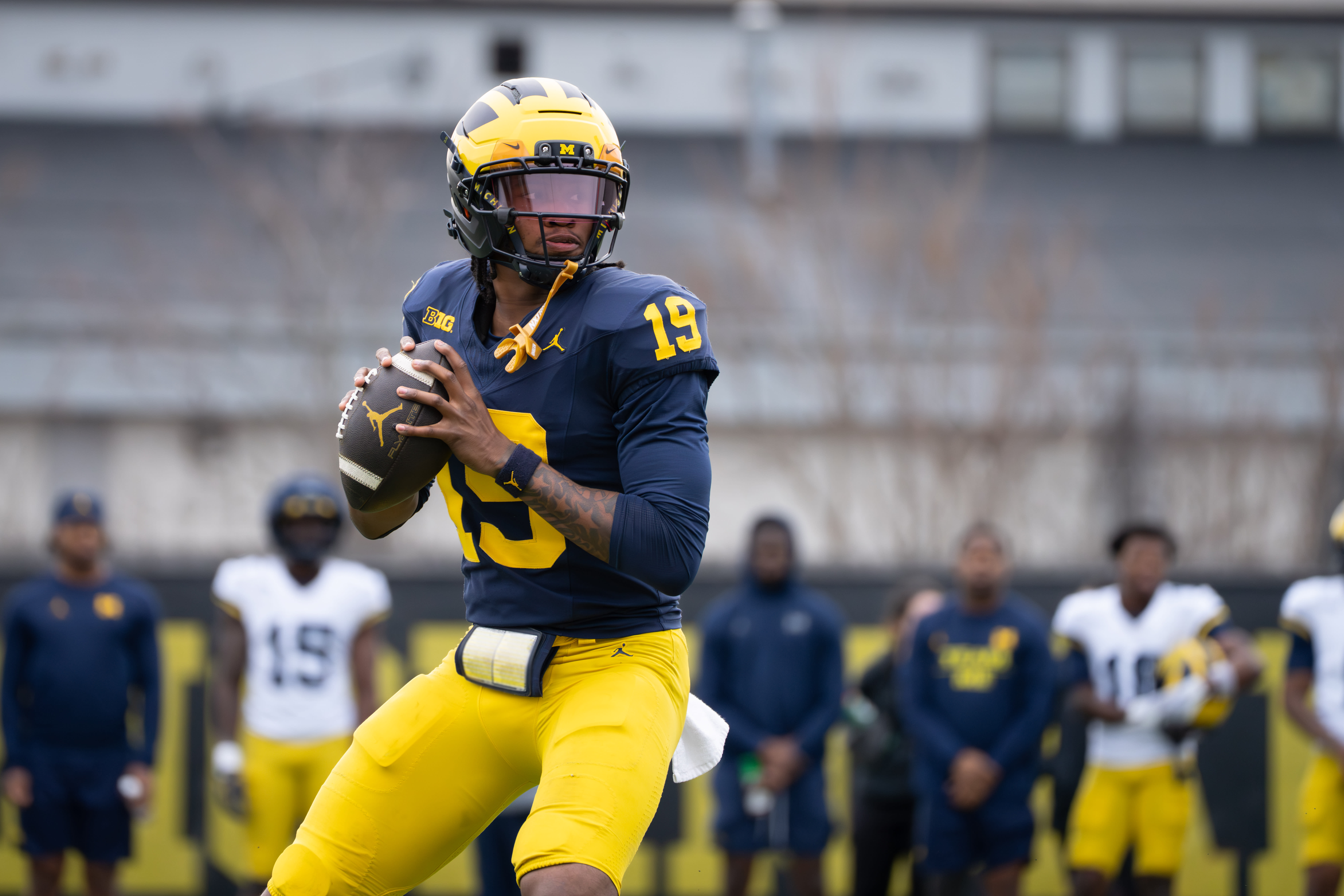 Bryce Underwood Delivers Excitement on Final Play of Michigan Spring Game