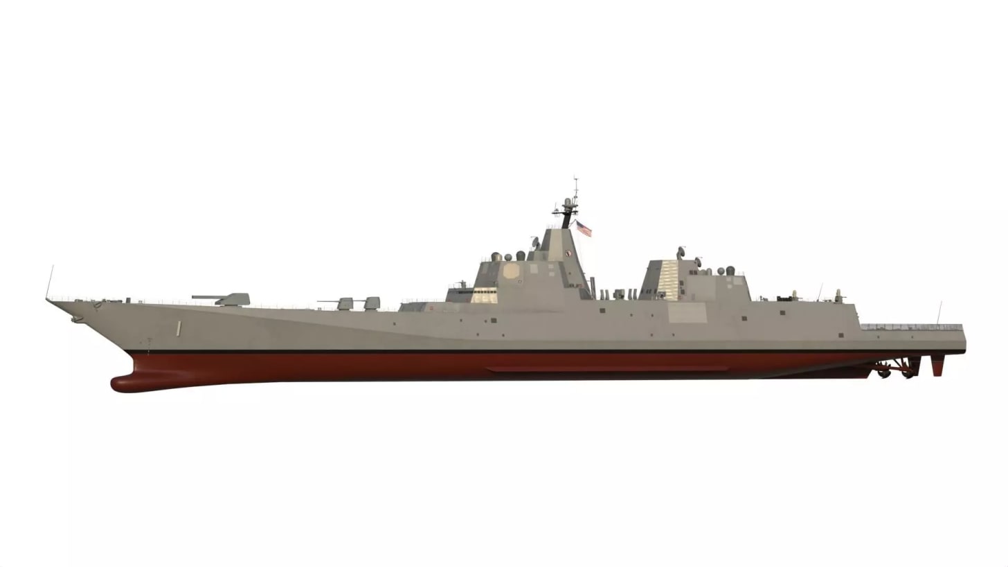 USS Defiant BBG-1 Trump-class battleship 3D model | CGTrader