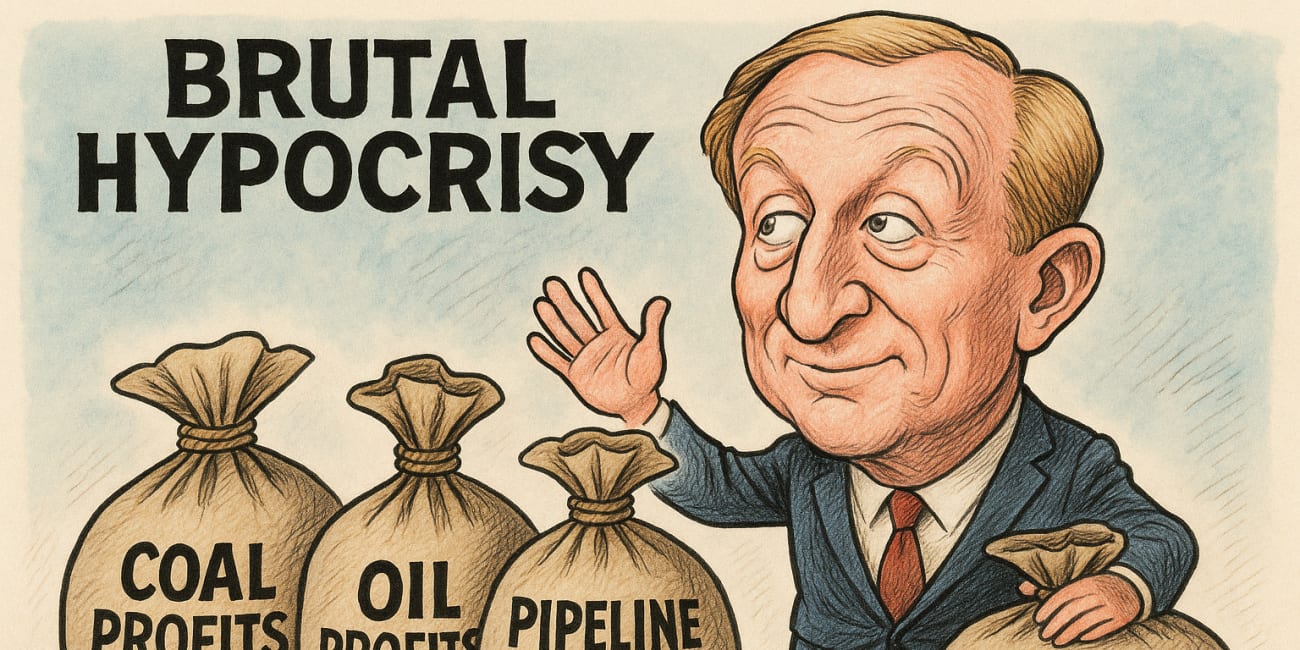 The Brutal Hypocrisy of Tom Steyer - My Column In The New York Post