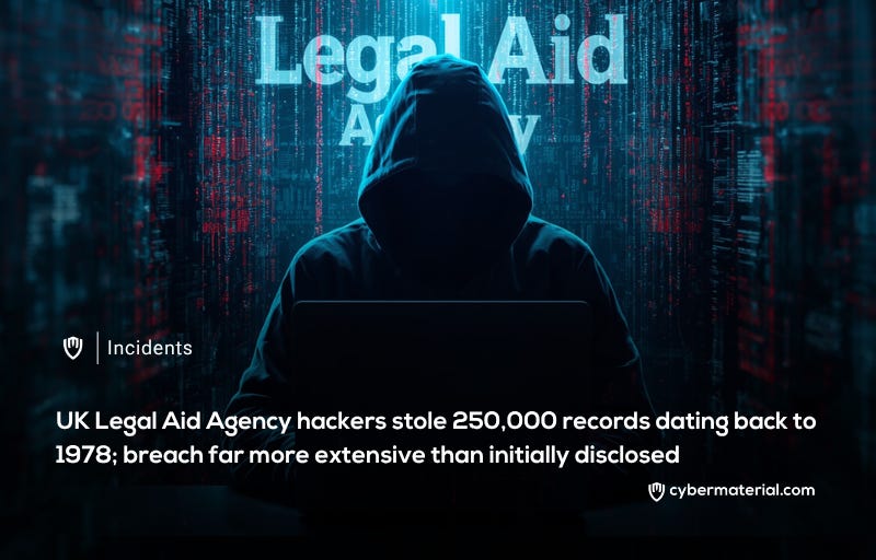 UK Legal Aid Agency Breach Exposes 250,000 Records from 1978