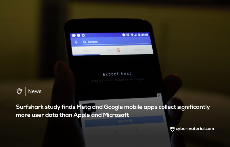 Meta Collects Three Times More Data Than Apple and Microsoft