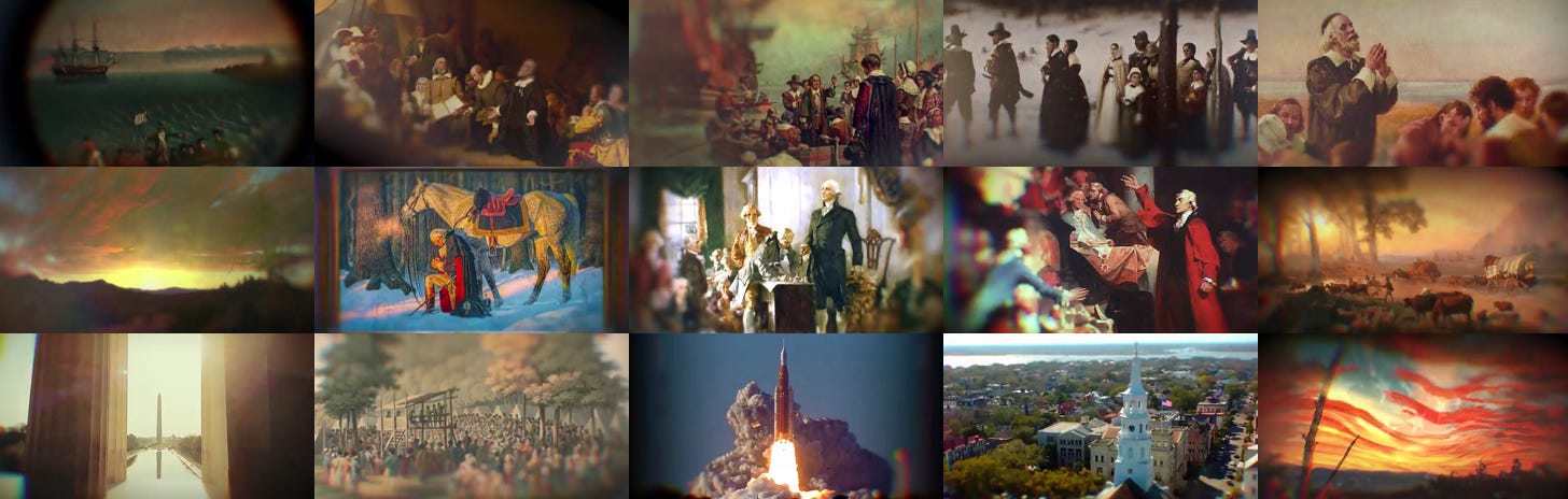 Video scene collage