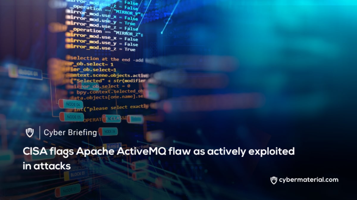CISA Alerts on Apache ActiveMQ Vulnerability
