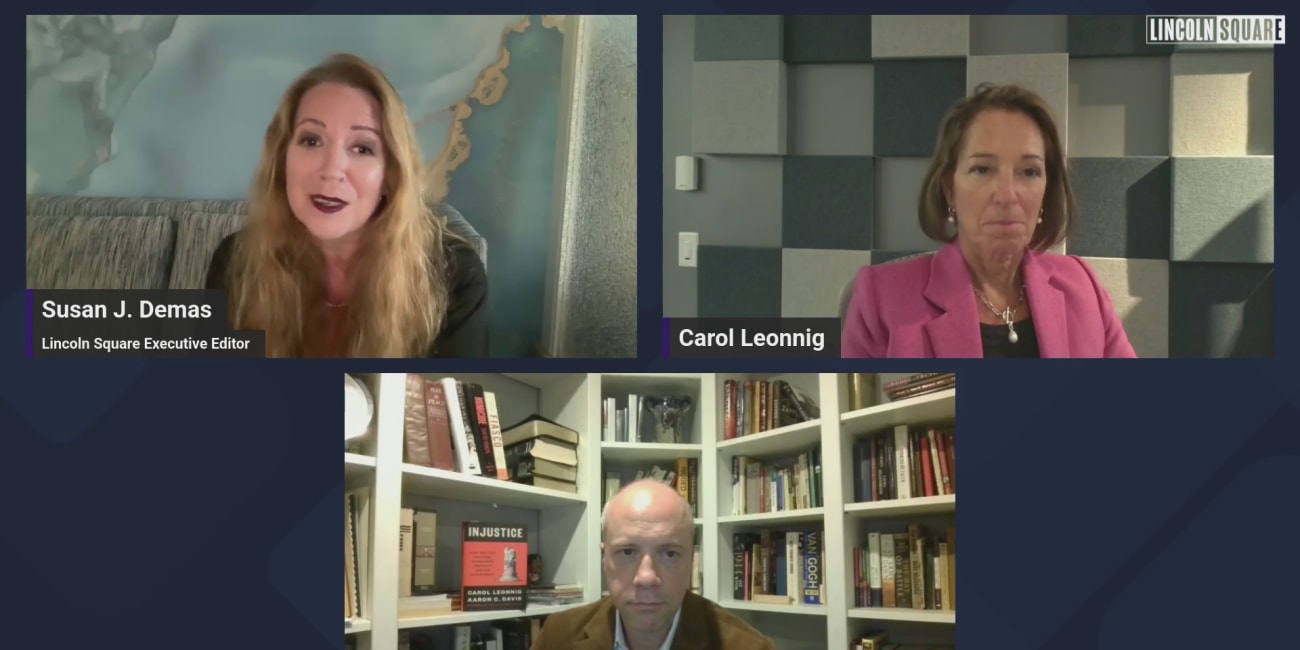 Trump's Attacks on Justice | Pulitzer Prize Winners Carol Leonnig & Aaron Davis Join Susan Demas