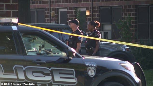Police said the shootings took place at three locations across East St. Louis, Illinois on Sunday