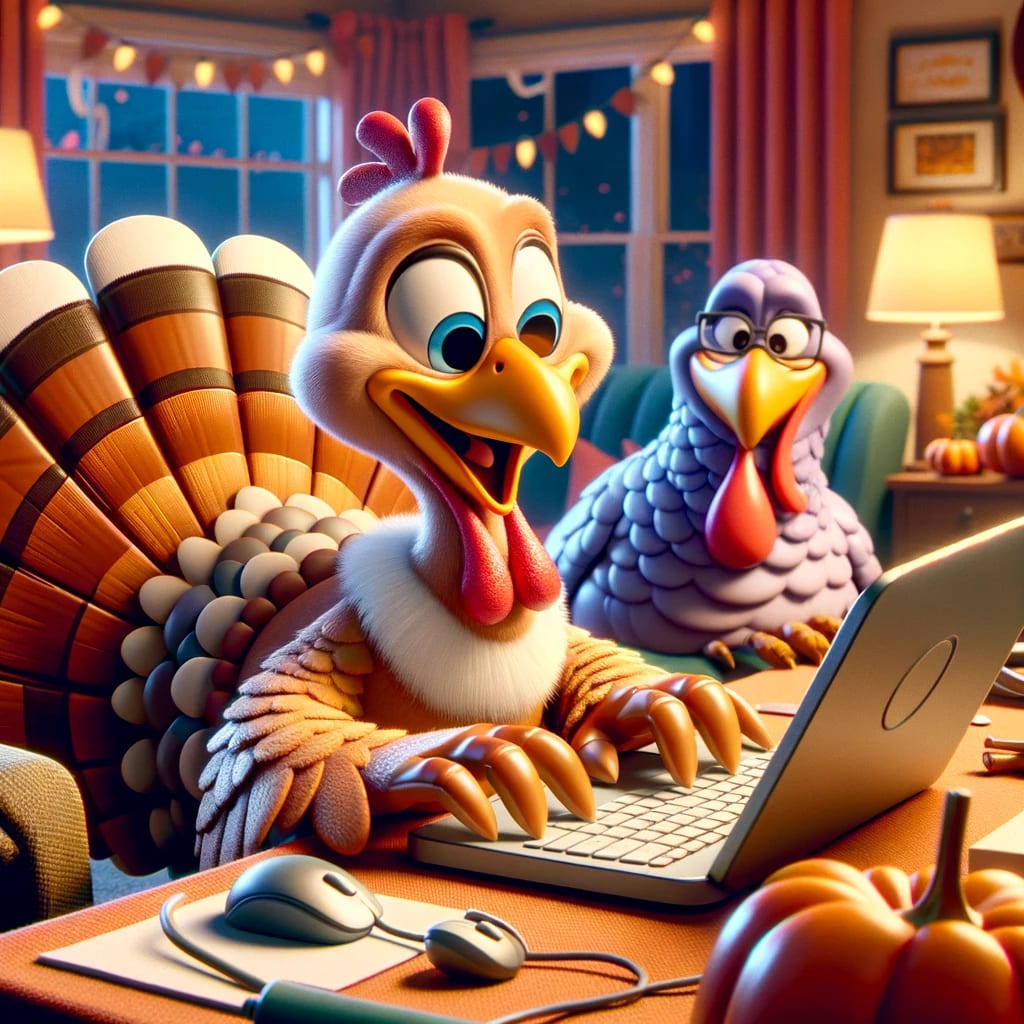 3 Thanksgiving Typing Activities
